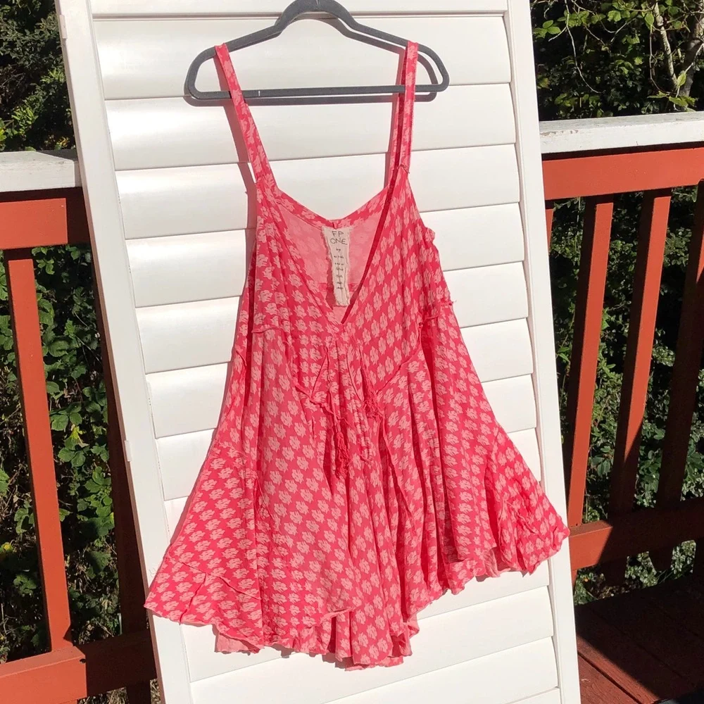 FP one Elegant Pink Women's Tunic Top - Picture 6 of 10